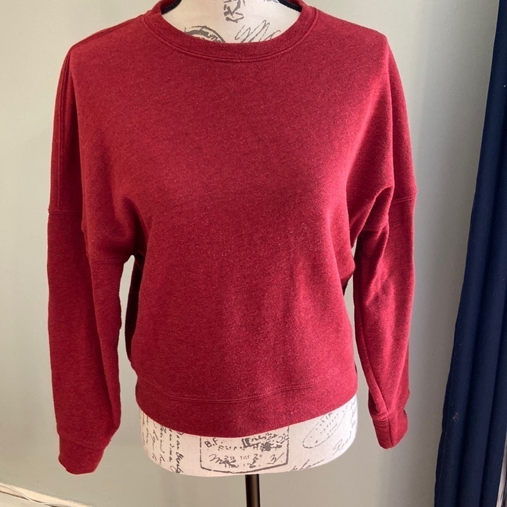 FABLETICS red sweatshirt size xs